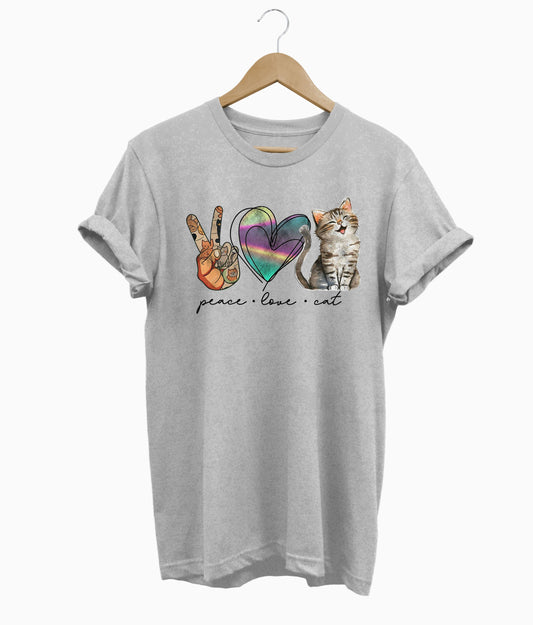 Peace Love Cat