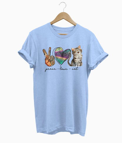 Peace Love Cat