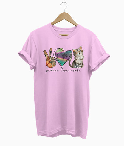 Peace Love Cat