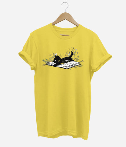 Kitten, Books & Flowers